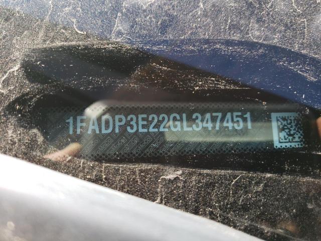2016 FORD FOCUS S - 1FADP3E22GL347451