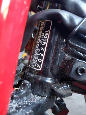 2022 HONDA CT125 A MLHJA5554N5104355