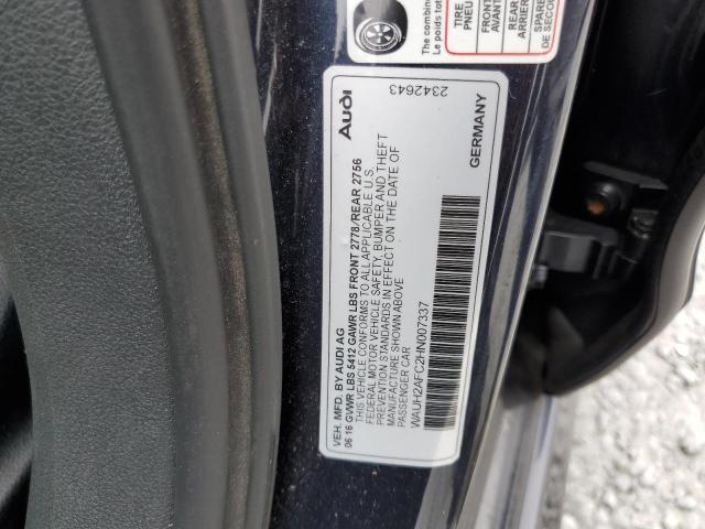 2017 AUDI A6 3.0 WAUH2AFC2HN007337