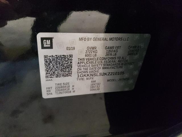 2019 GMC ACADIA SLE - 1GKKNSLS2KZ210105