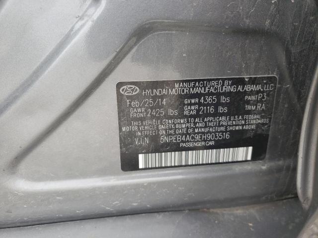 5NPEB4AC9EH903516 | 2014 HYUNDAI SONATA GLS