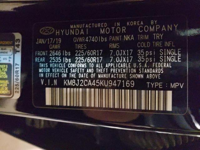 2019 HYUNDAI TUCSON SE - KM8J2CA45KU947169