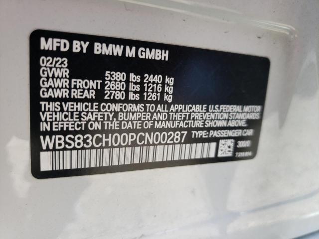 WBS83CH00PCN00287 BMW M5  13