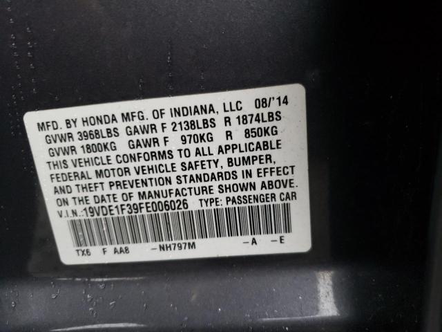2015 ACURA ILX 20 - 19VDE1F39FE006026