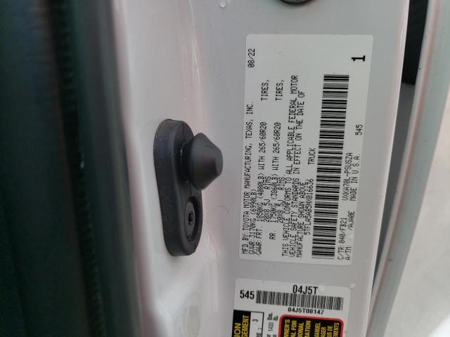 5TFLA5AB5NX016636 Toyota Tundra Crewmax Sr