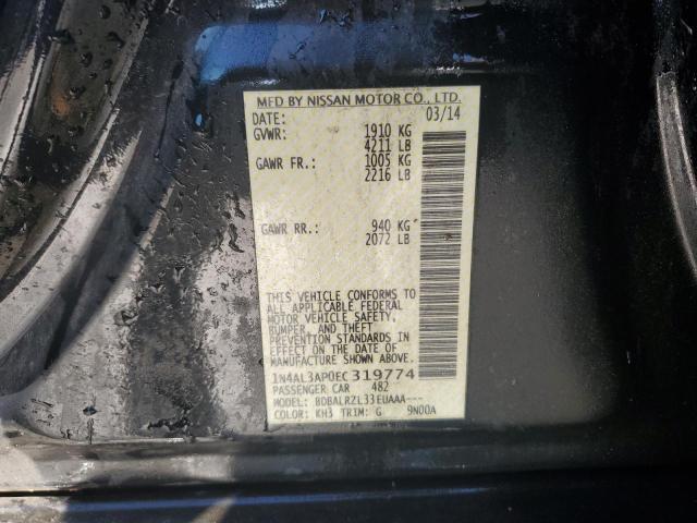 1N4AL3AP0EC319774 Nissan ALTIMA 2.5