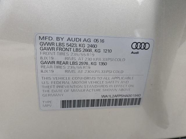 VIN WA1L2AFP5HA001940 2017 Audi Q5, Premium Plus no.14