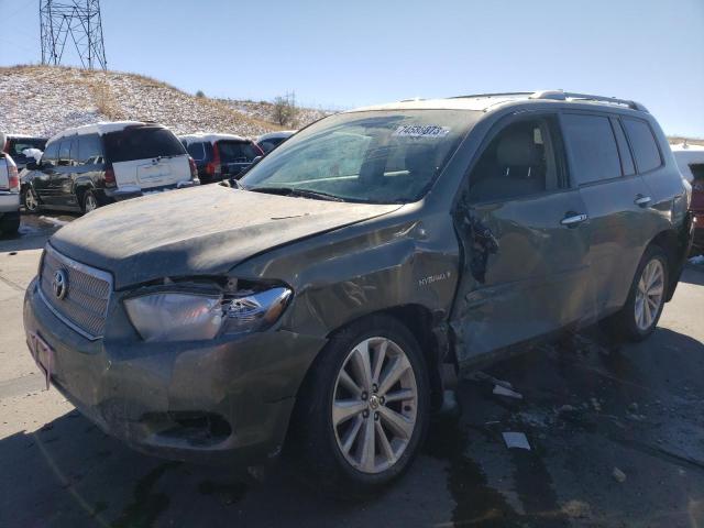 JTEEW44A492027214 2009 Toyota Highlander Hybrid Limited