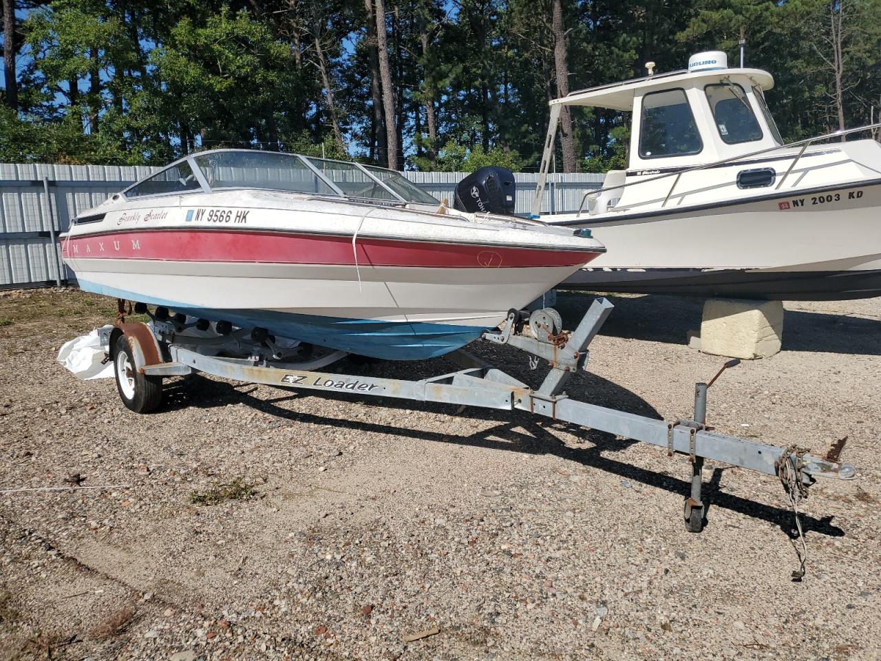 1993 MAXU BOAT for Sale NY LONG ISLAND Fri. Dec 22, 2023 Used & Repairable Salvage Cars