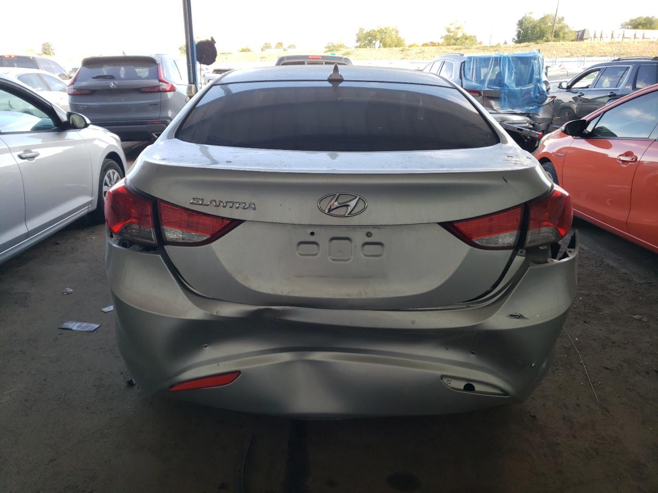 Lot #2193295761 2013 HYUNDAI ELANTRA GL