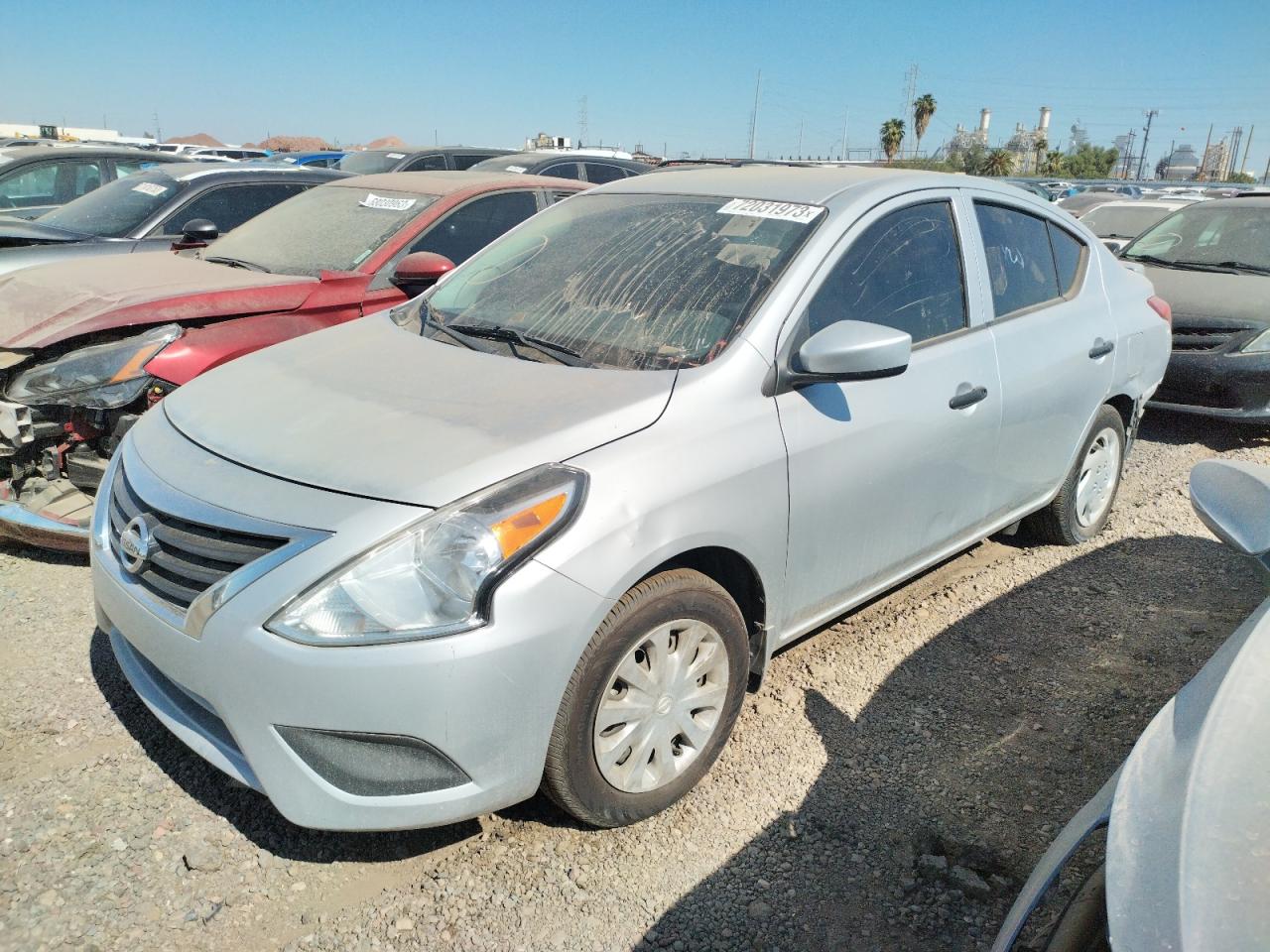 2019 Nissan Versa S vin: 3N1CN7AP7KL877855