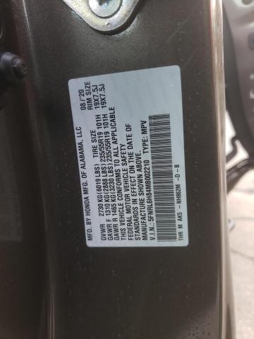 5FNRL6H84MB002210 Honda Odyssey TO 10