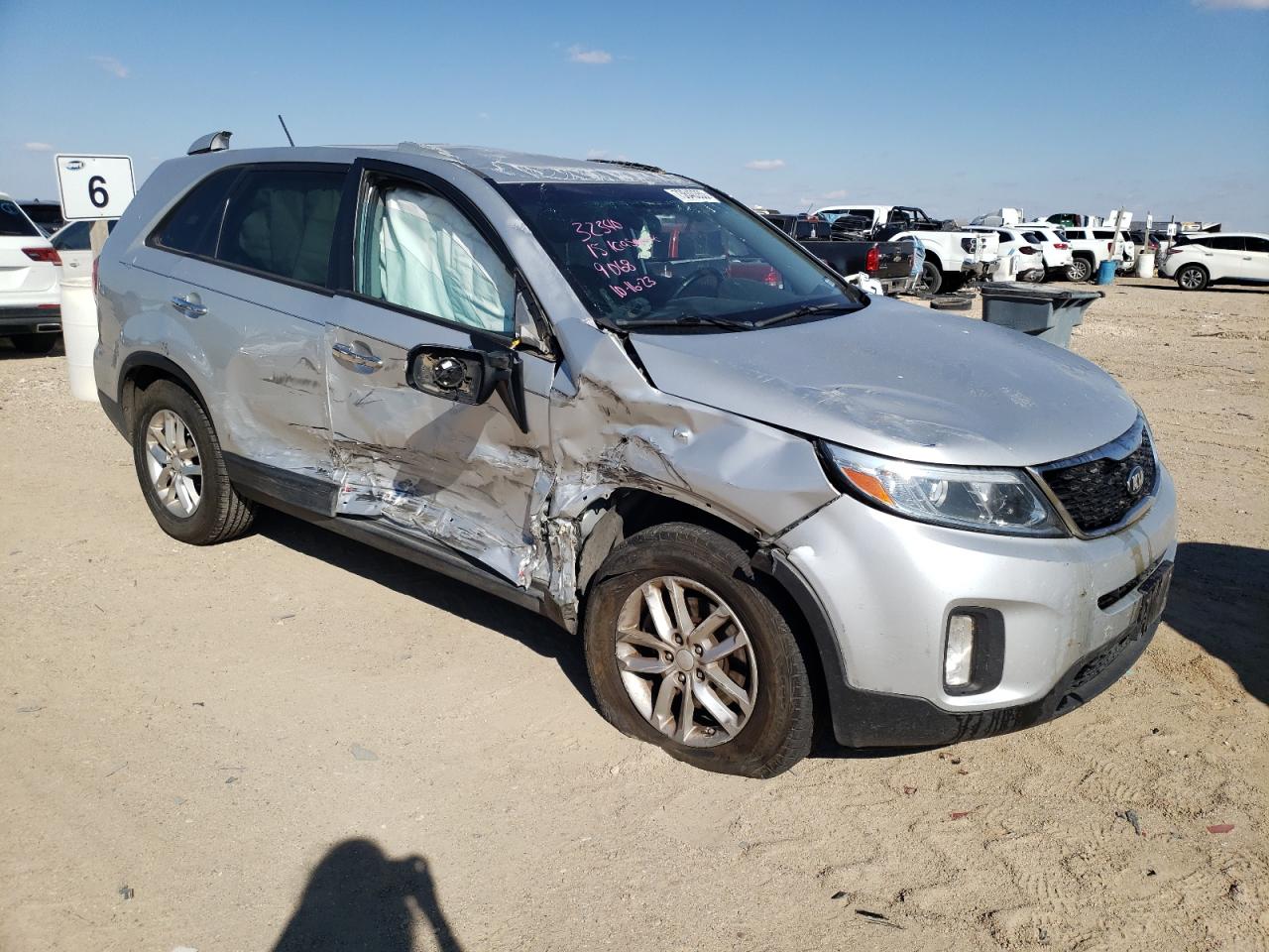 5XYKTDA69FG639068 2015 Kia Sorento Lx 5XYKTDA69FG639068 2015 Kia Sorento Lx