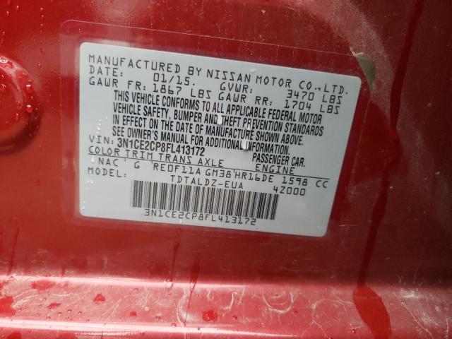 3N1CE2CP8FL413172 Nissan Versa Note S