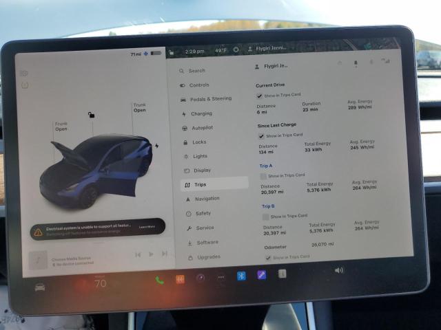 5YJYGDEE6MF080440 | 2021 TESLA MODEL Y