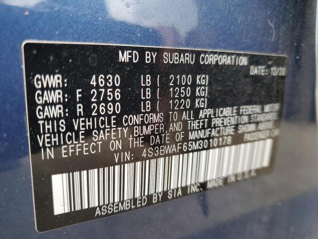 4S3BWAF65M3010178 Subaru Legacy PRE 10