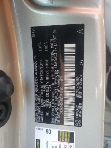 2021 LEXUS RX 350 - 2T2HZMDA6MC261045
