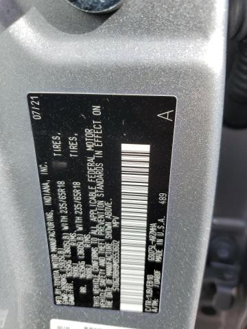 VIN 5TDGZRBH9MS553602 2021 Toyota Highlander, Xle no.13