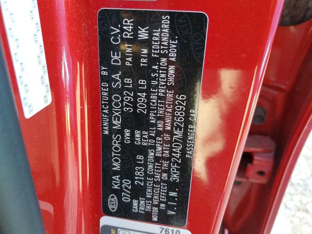 2021 KIA FORTE FE - 3KPF24AD7ME268926