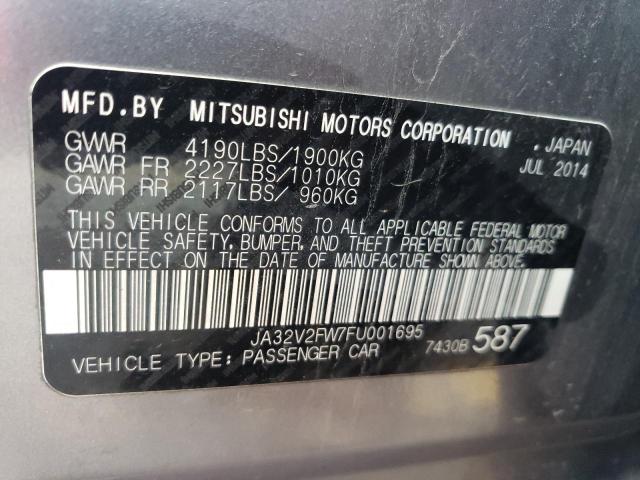 2015 MITSUBISHI LANCER SE JA32V2FW7FU001695