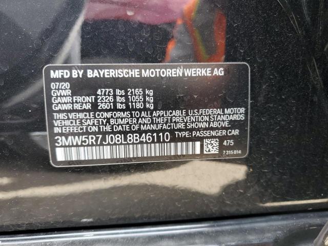 3MW5R7J08L8B46110 BMW 330XI
