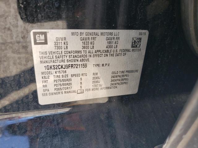 1GKS2CKJ9FR721159 GMC YUKON DENALI