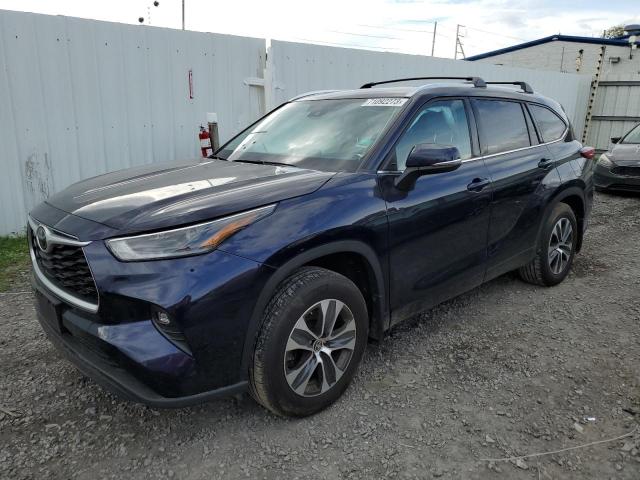 VIN 5TDGZRBH6MS531508 2021 Toyota Highlander, Xle no.1