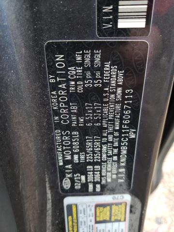 KNDMB5C11F6067113 KIA SEDONA LX