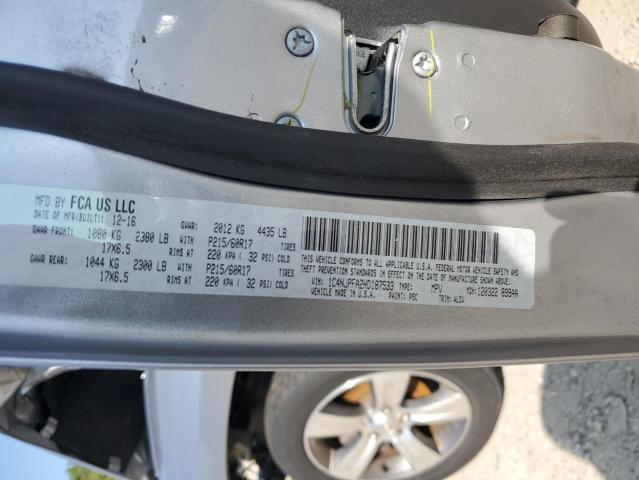 1C4NJPFA2HD187533 Jeep Patriot Latitude