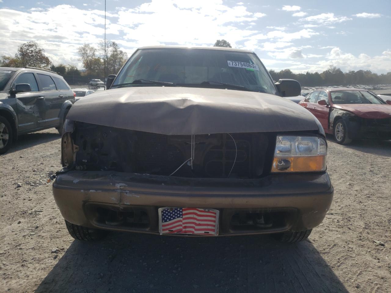 1GTDT13WX2K133080 2002 GMC Sonoma