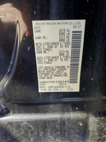 1N6BA1F42HN546249 Nissan Titan Xd Sl