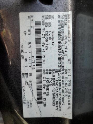 1FADP5AU2FL107477 Ford C-MAX SE