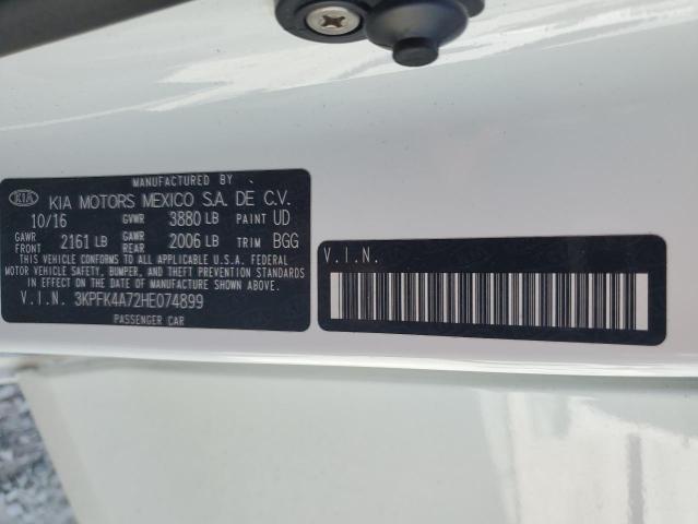 3KPFK4A72HE074899 KIA FORTE LX