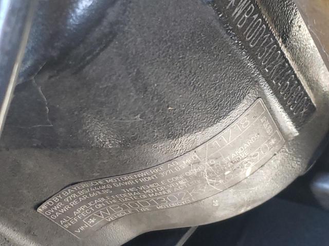 2019 BMW S 1000 XR WB10D1302KZ463890