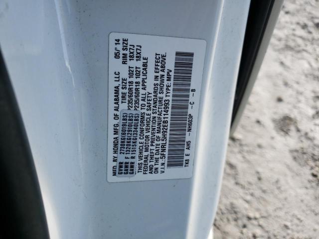 5FNRL5H92EB114993 2014 HONDA ODYSSEY, photo no. 13