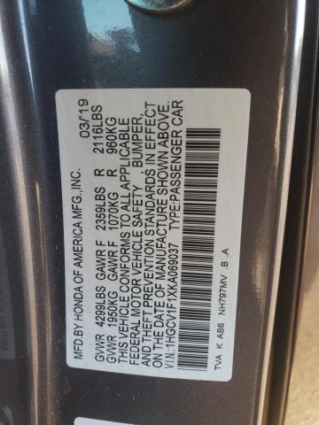 2019 HONDA 1000RR 1HGCV1F1XKA069037