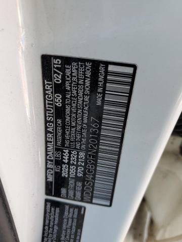 WDDSJ4GB9FN201367 Mercedes-Benz CLA 250 4MATIC