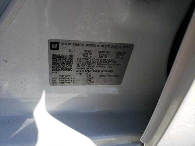 3GTU2NEC8JG239546 GMC Sierra K1500 Slt