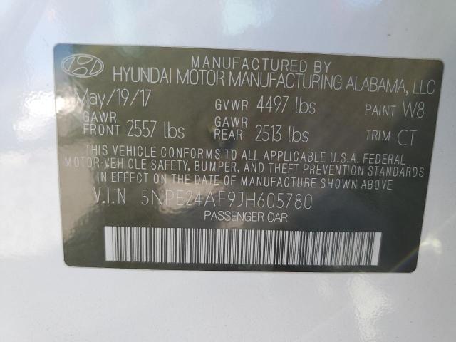 5NPE24AF9JH605780 | 2018 HYUNDAI SONATA SE