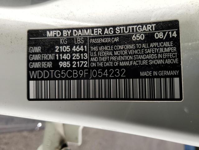 2015 MERCEDES-BENZ GLA 45 AMG - WDDTG5CB9FJ054232