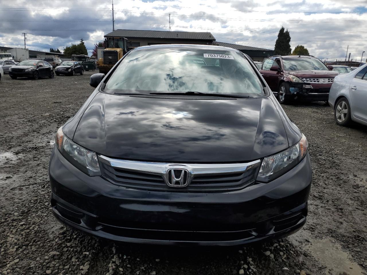 Lot #2186619207 2012 HONDA CIVIC EXL