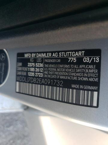 WDDLJ7DB2EA091732 Mercedes-Benz CLS 550