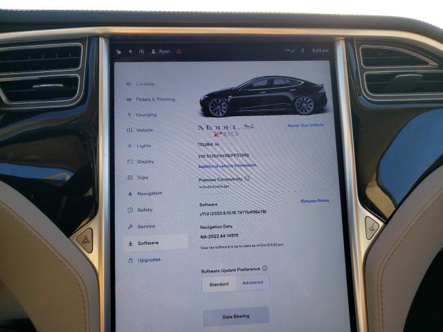 5YJSA1H18EFP37562 | 2014 TESLA MODEL S