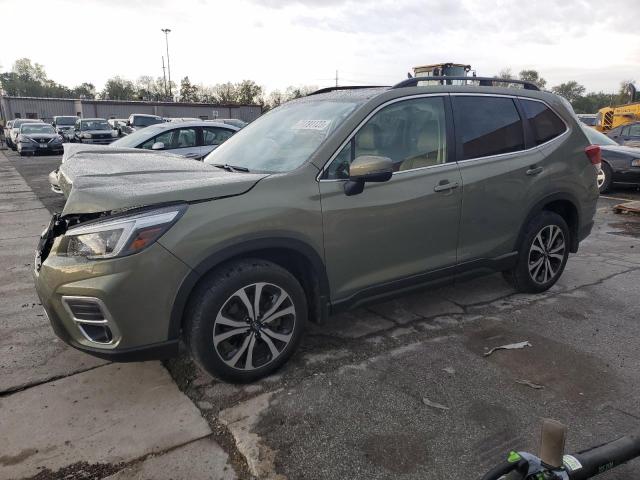  SUBARU FORESTER 2021 Зелений