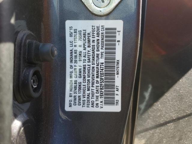19XFB2F53FE074774 Honda Civic Lx