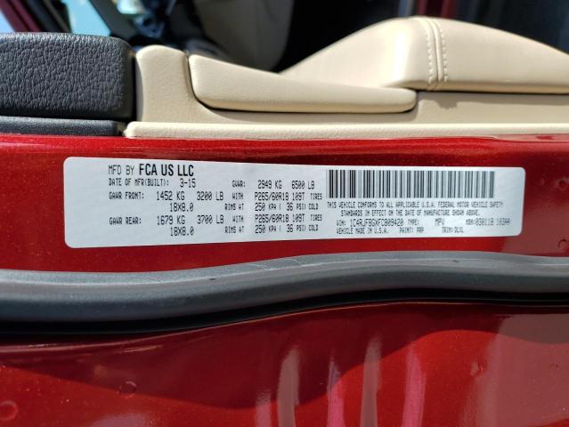 1C4RJFBGXFC809420 Jeep Grand Cherokee Limited