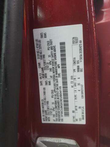 1FMCU9GX3EUB04115 2014 Ford Escape Se