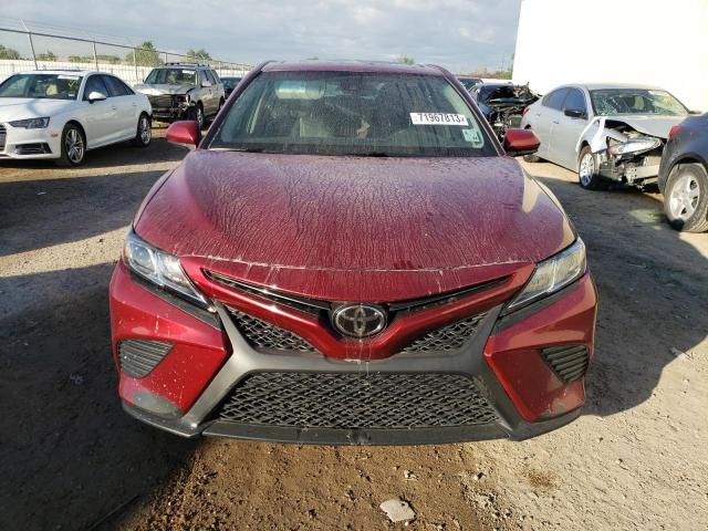  TOYOTA CAMRY 2018 Бордовий