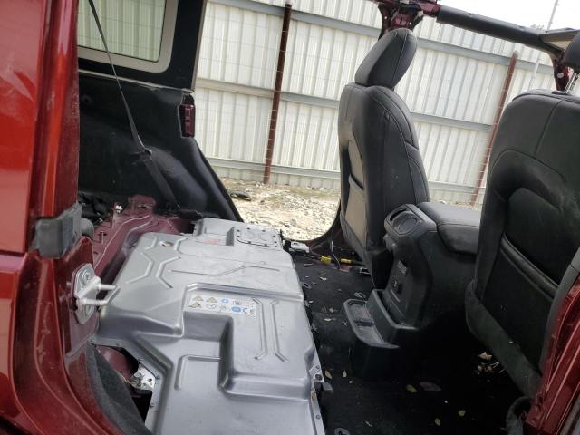  JEEP WRANGLER 2021 Бургунді