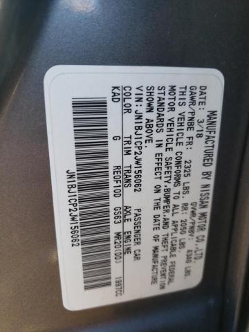 JN1BJ1CP2JW156062 Nissan Rogue Sport S